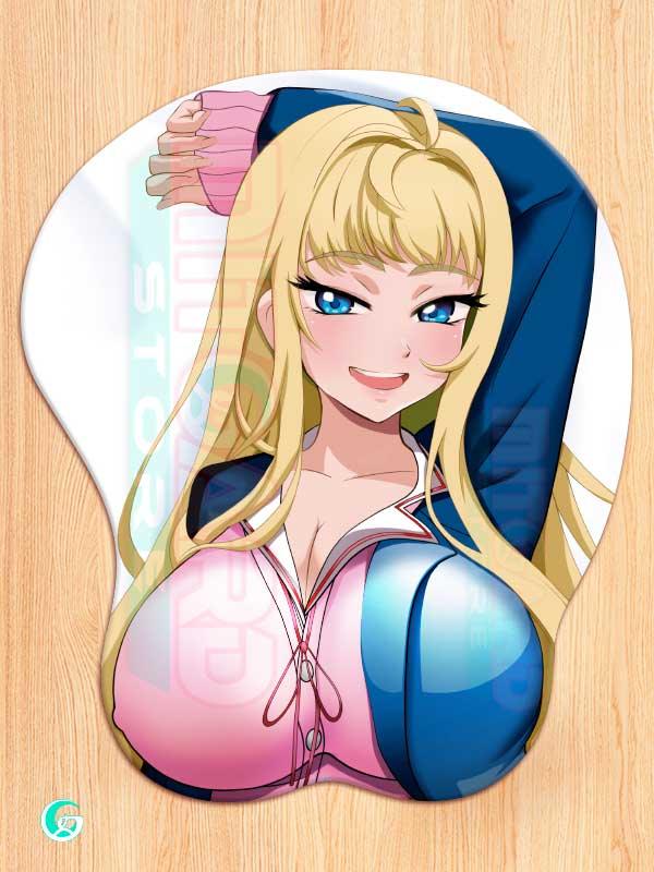 Minami Fuyuki v2 3D Mouse pad with Gel Wrist rest